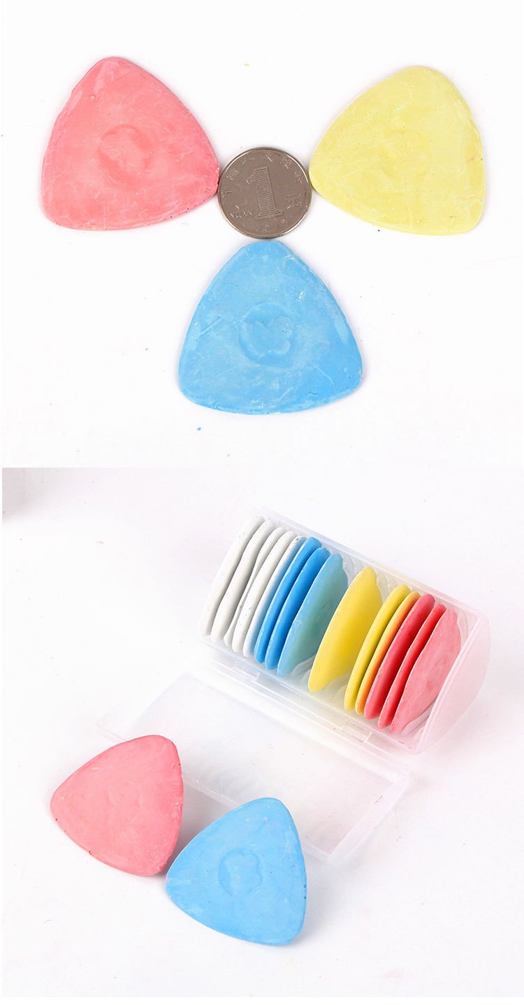 10pcs Erasable Fabric Tailor Chalk Set, Multicolor Sewing Pattern Marking Tool, Clothing Patchwork DIY Needlework Accessories in Box