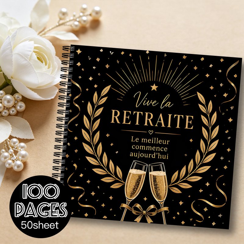 TEMU 'or de retraite 1 pièce pour messages et , cadeau de témoin, cadeau idéal pour et , convient à divers événements de