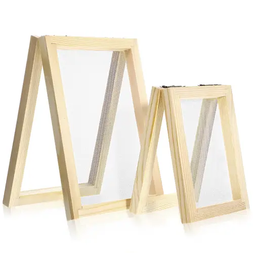 Handmade Papermaking paper making screens sold on Temu New Zealand
