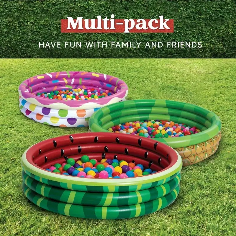 3pcs 45 x 10 inflatable pools watermelon Temu