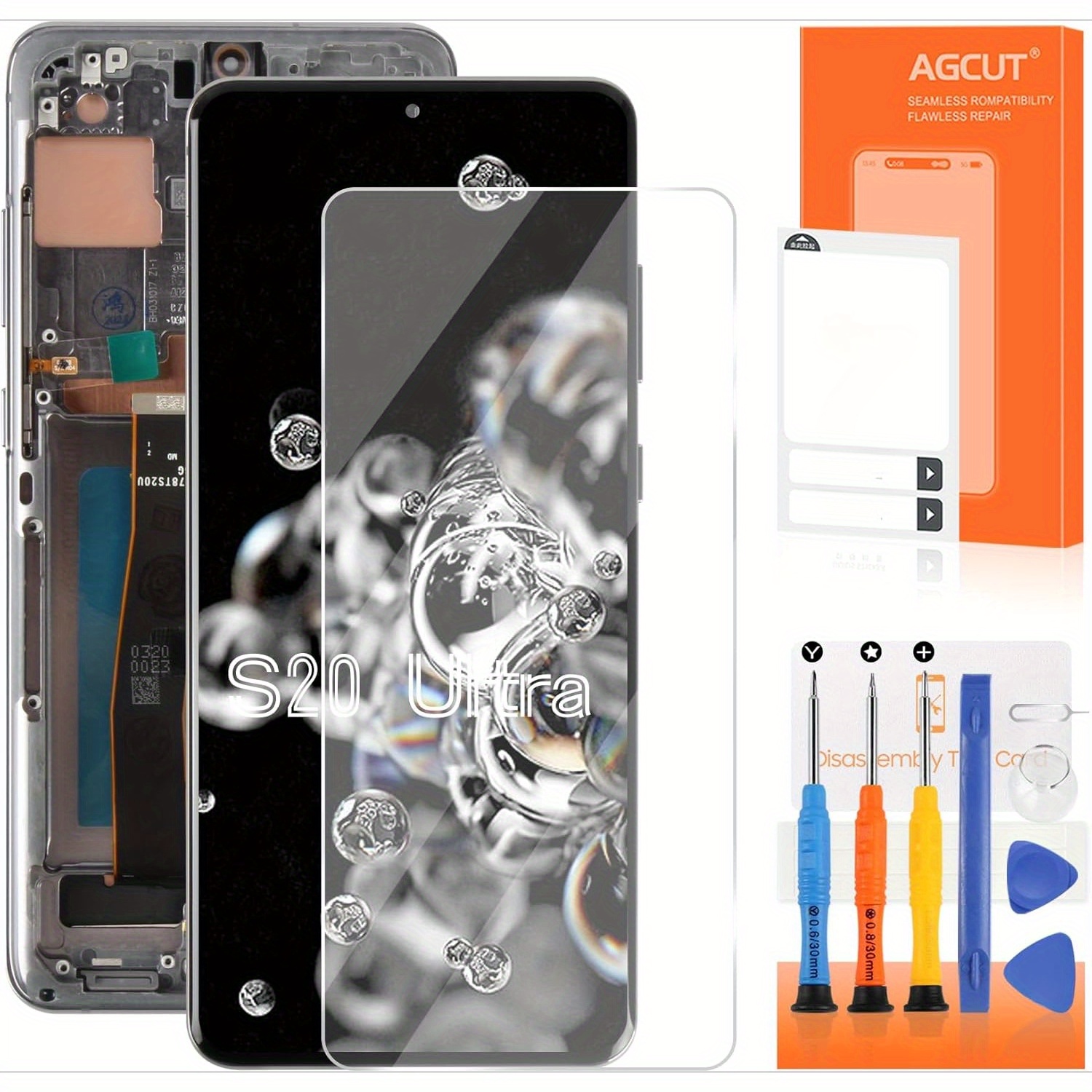 oled 20 ultra screen replacement s20 Temu