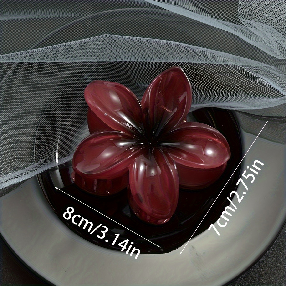 Blumen-Haarkamm Set Für Damen – Elegant Für Hochzeit, Party, Festival & Alltag