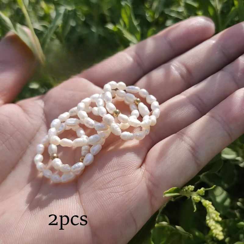 2 Fashion Minimalist Rings For Women & Wedding