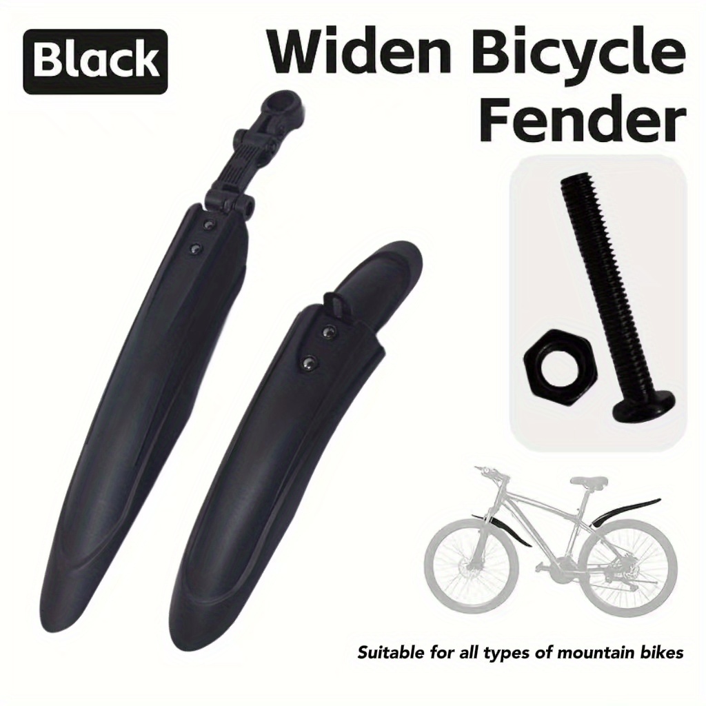 E-shop 2er-Set Mountainbike Anti-Milt Panel - Verstärktes Biegedesign, robustes PC-Material, verbesserter Fahrschutz, geeignet für 24-26 Zoll Räder,