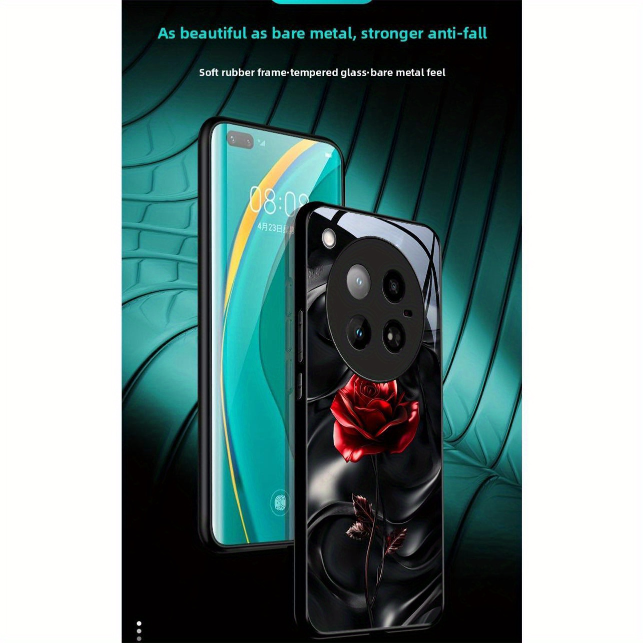 case compatible for blu g64 phone case [ with 2* tempered glass screen  protector] case [ 3d multi- directional shape change] black | Check Out  Today's Deals Now | Temu