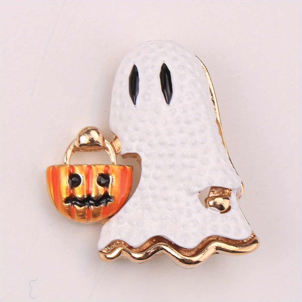 halloween pumpkin brooch pin vintage inspired Temu Australia
