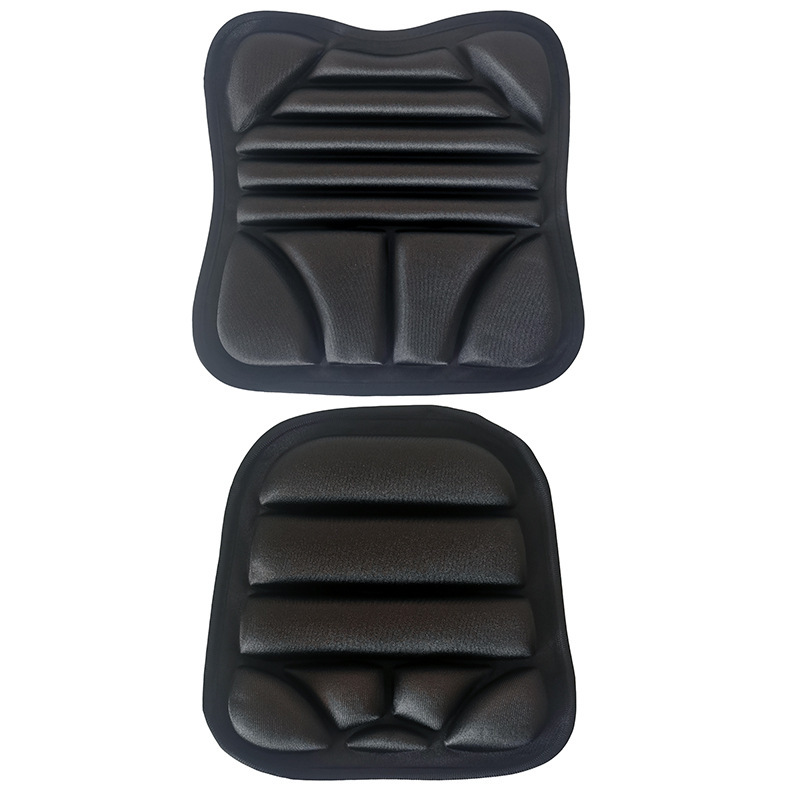 TEMU Coussin de siège de moto confortable longue distance, 2 pièces, housse 3D respirante absorbant les chocs, mousse EVA, isolation thermique et