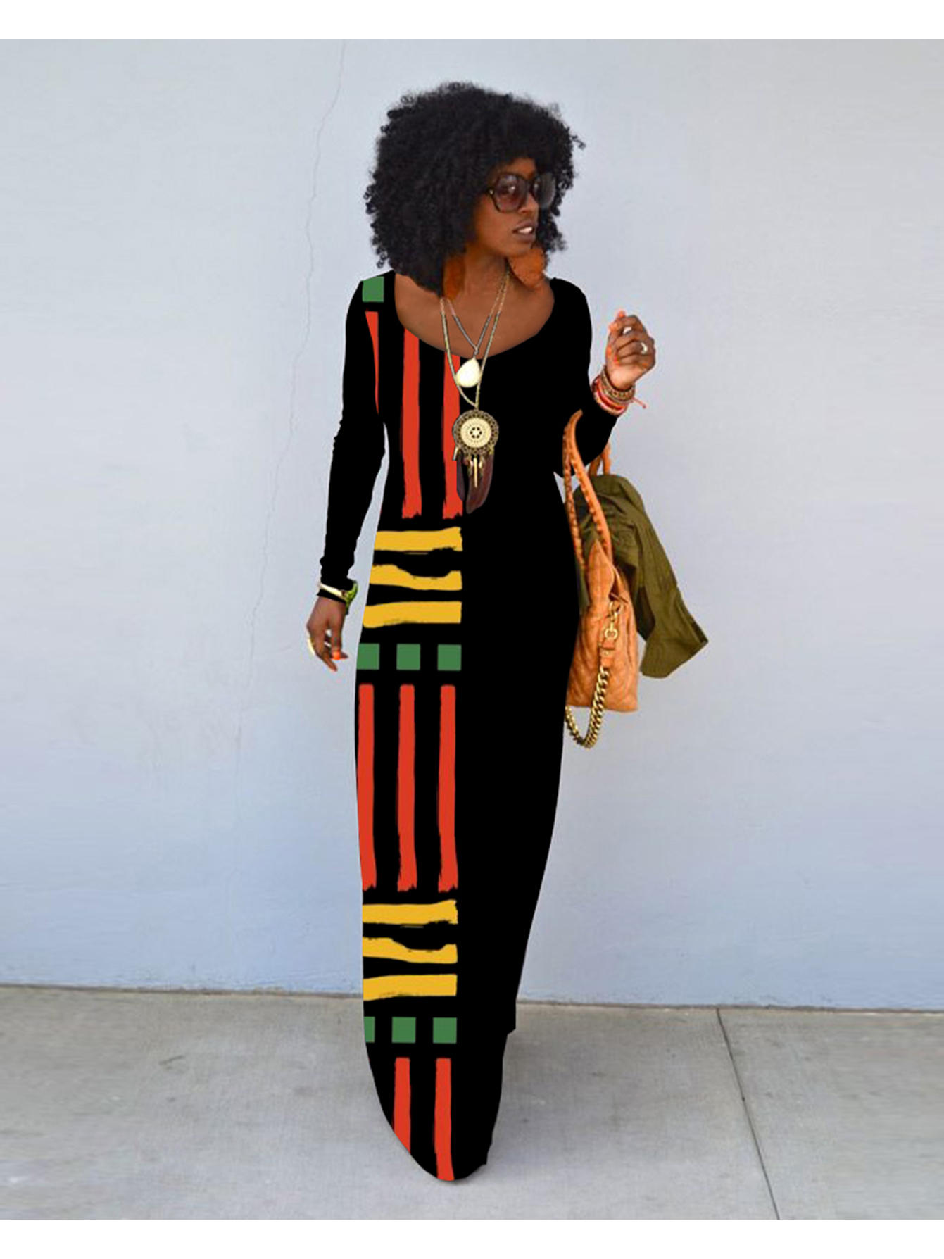 african dress sold on Temu United States