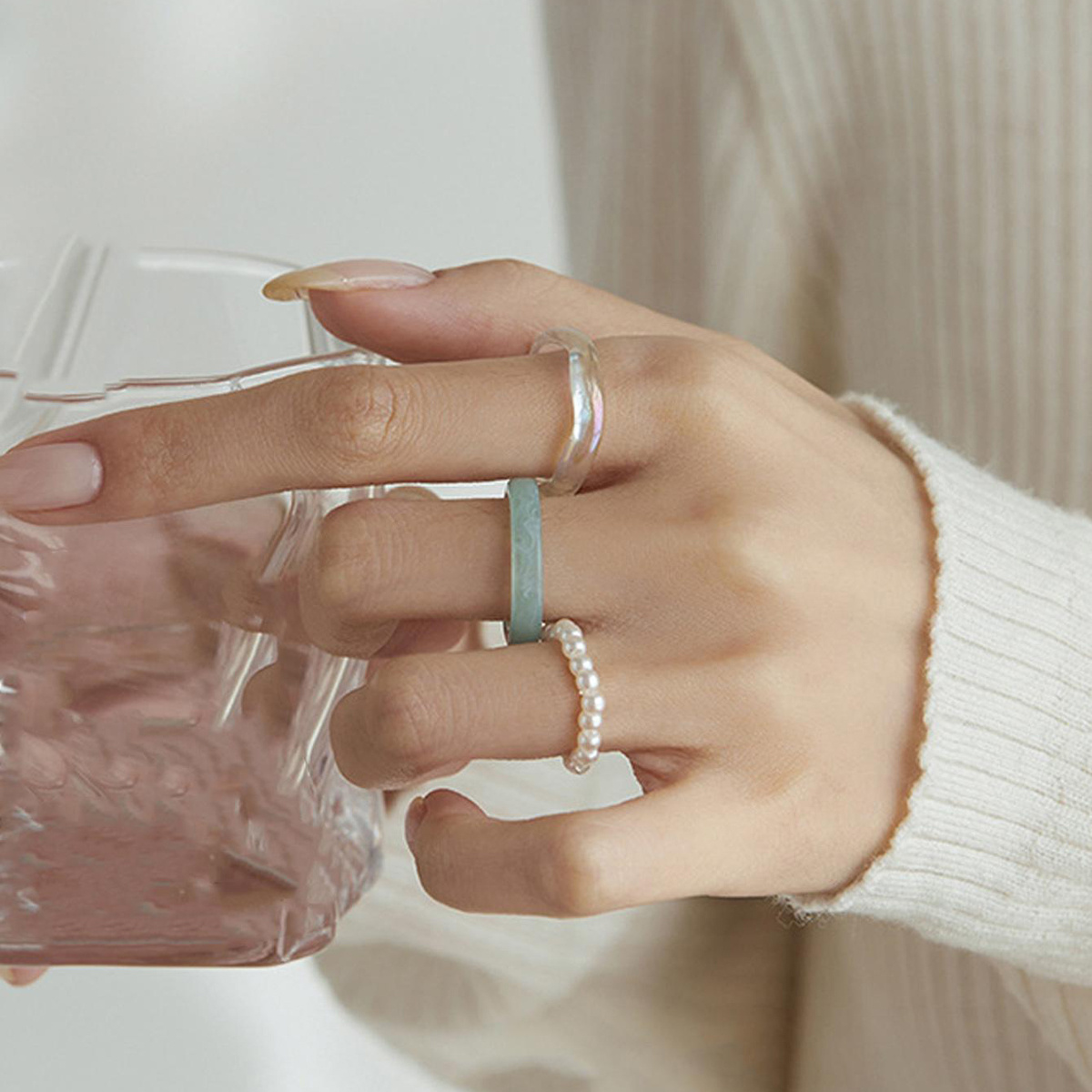 Alec Ring Set for Women - Retro Index Finger Fashionable Unique Ring