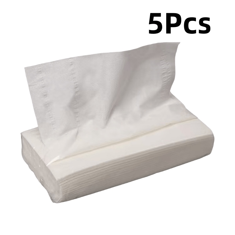 TEMU 5-Pack/10-Pack Recharges de Mouchoirs pour Voiture, 50 Feuilles par Pack, Idéal pour Usage à , Fêtes et Rassemblements, Mouchoirs Polyvalents