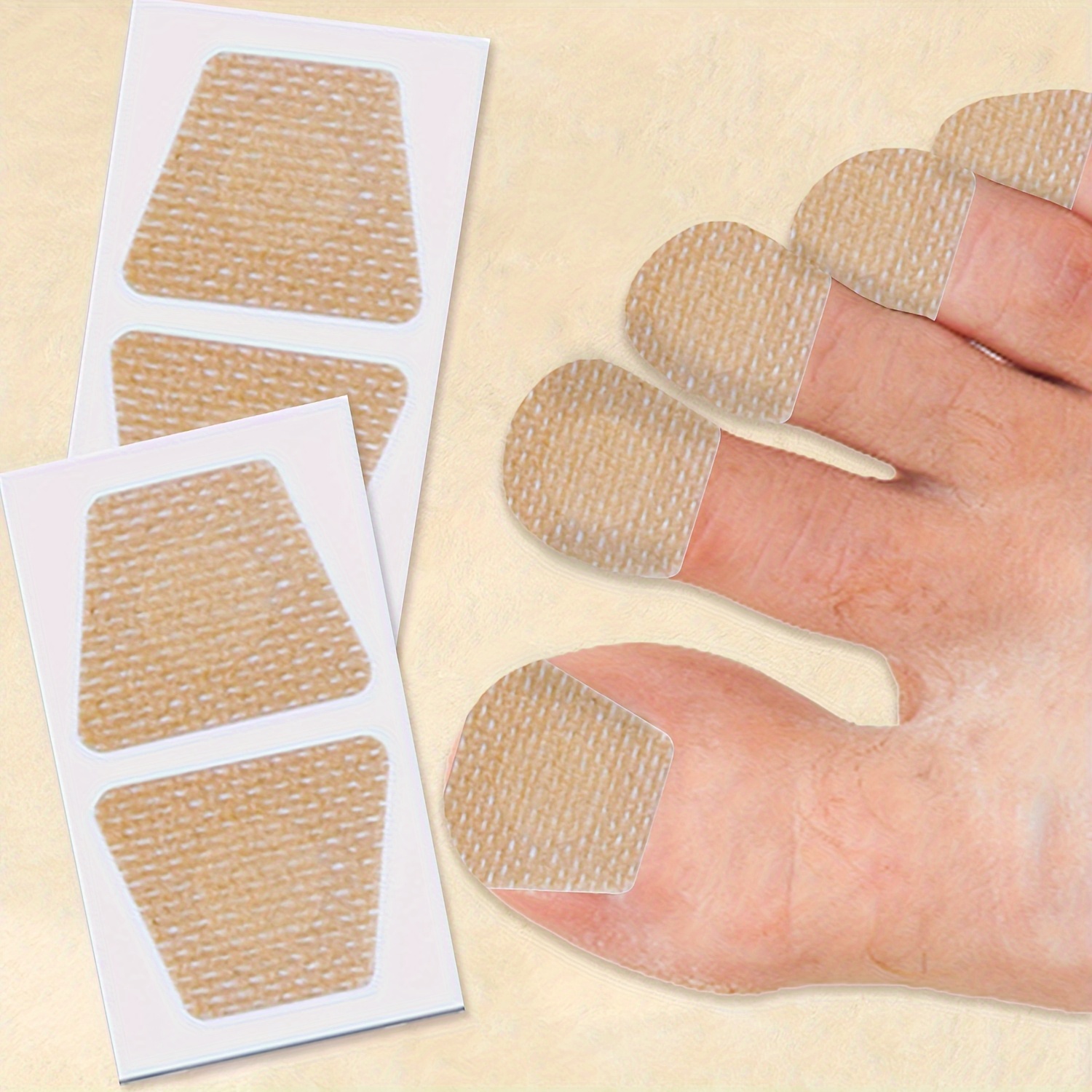 100pcs   oil nail repair patches for weak yellow thick broken discolored toenails invisible under shoes daily use strengthens nails home pedicure care   durable     health  