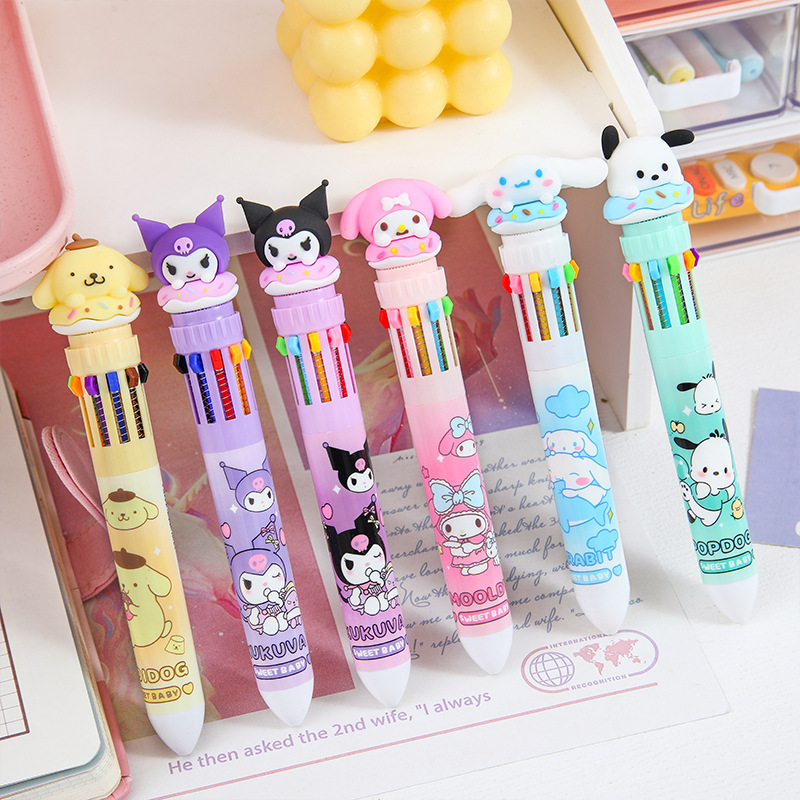   collection multicolor pens 6pcs Product details 5