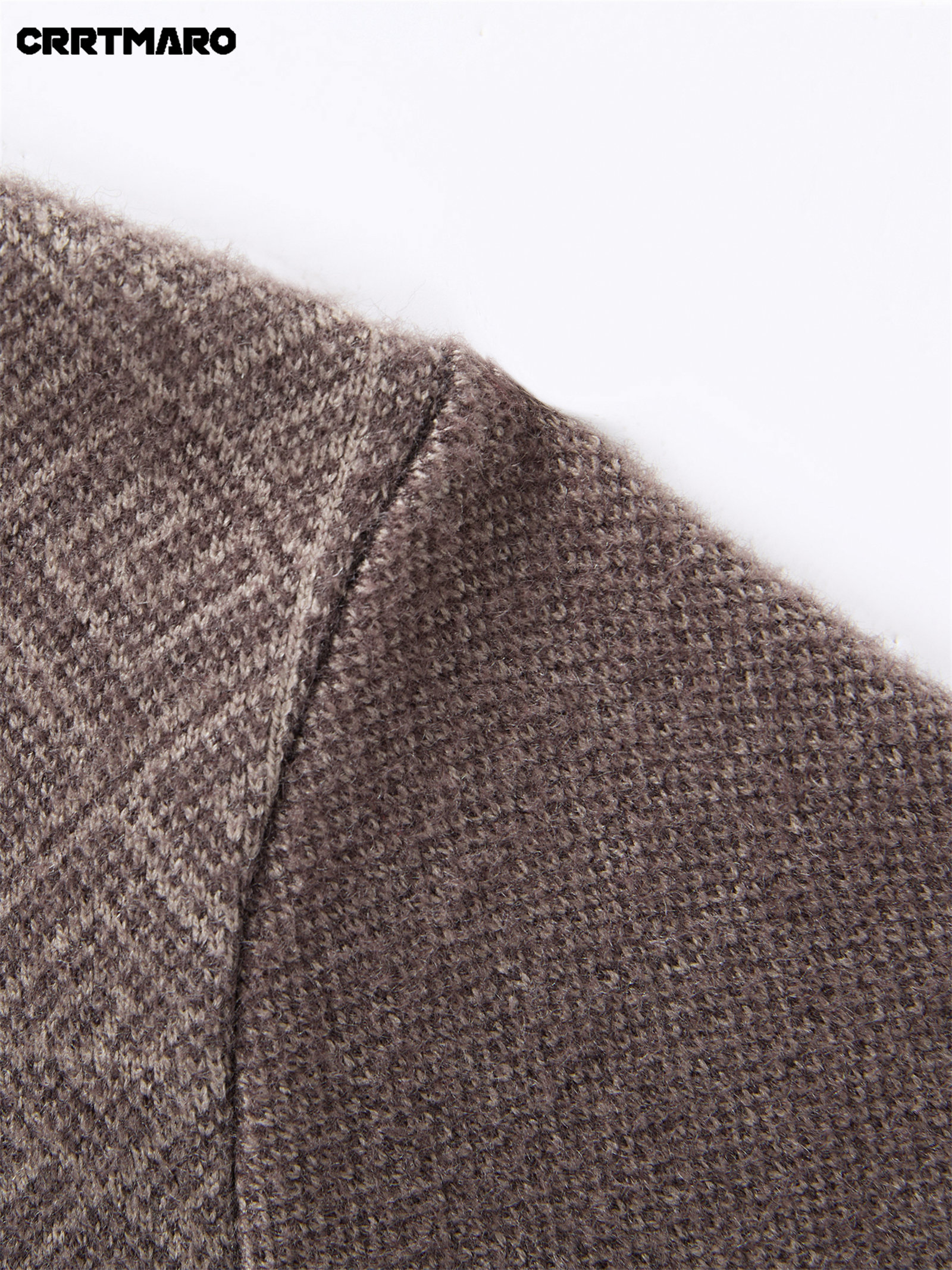 Men'S Thick V-Neck Knit Cardigan, Warm Casual Layering Top for Fall And Winter