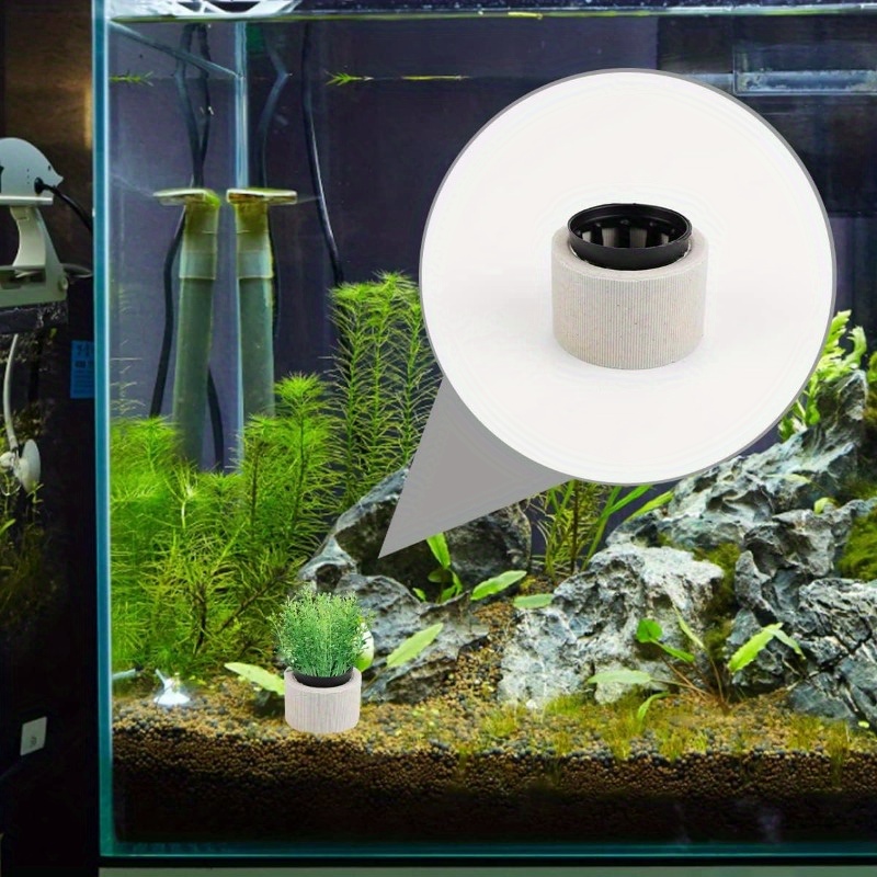 15 Pack Aquarium Plant Weights - Anti-Floating Anchors For Live Aquatic Plants In Fish Tanks-372998