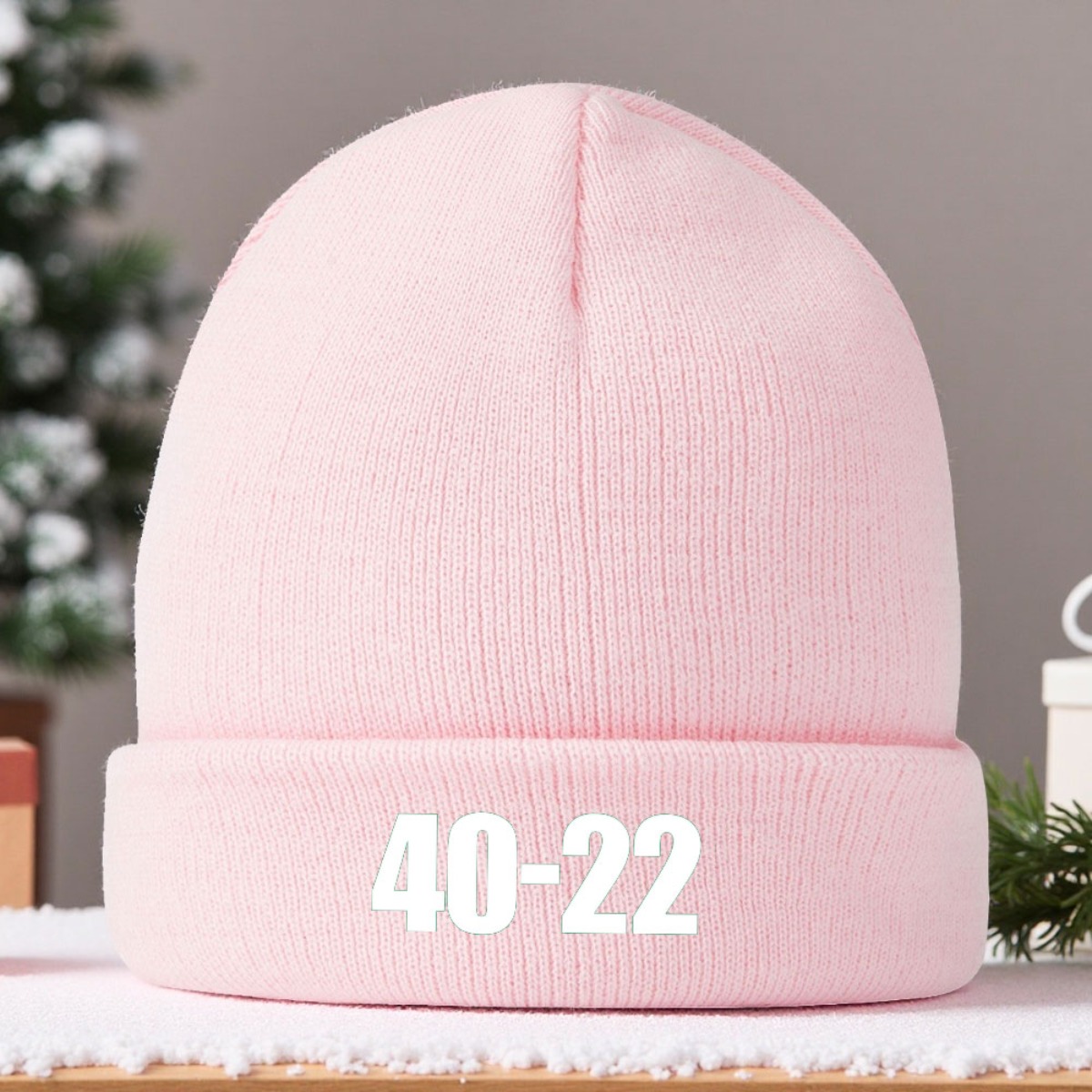1pc 402Stylish   Beanie - Soft, Breathable & Comfortable Acrylic Knit Hat with 101.6-55.88cm Embroidery, Black,   Sports & Outdoor Activities,   Wear, Machine Washable, Outdoor Headwear | Modern Beanie | Soft Texture