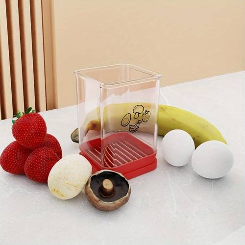 fruit slicer cup speed cutter for grape egg stainless steel vegetable cutting kitchen gadget kitchen portable slicing tool 1pc