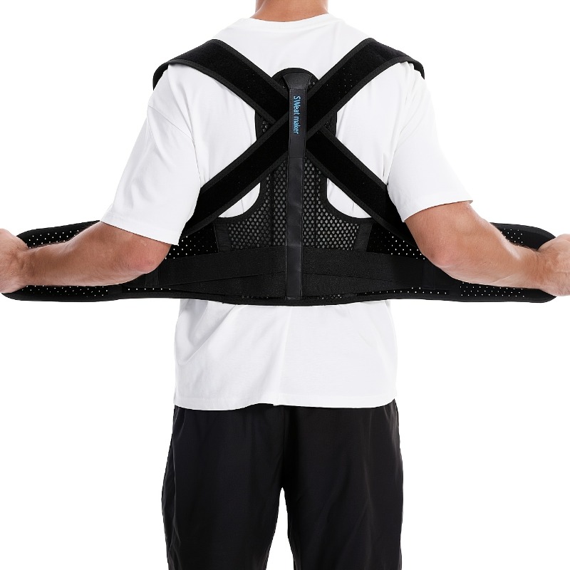 Image of Correction Strap, Sitting Posture Fixing Strap, Summer Lightweight And Comfortable Correction Strap, Back Correction Device