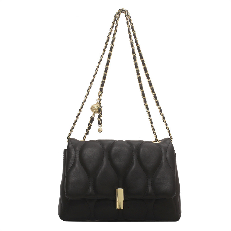 Image of Trendy Style Bag Women's 2025 New Versatile Fashion Small Square Bag High-end Casual Chain Shoulder Messenger Bag