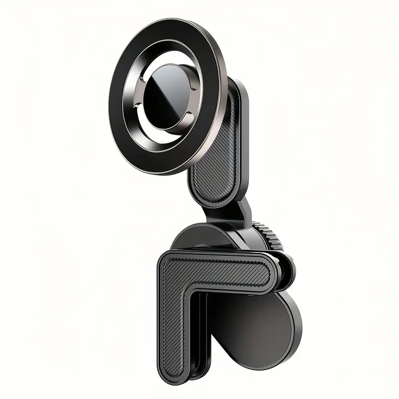 TEMU New Car Phone Holder With Extension Rod Base, Strong Magnetic Car Phone Holder, Suitable For Smartphones