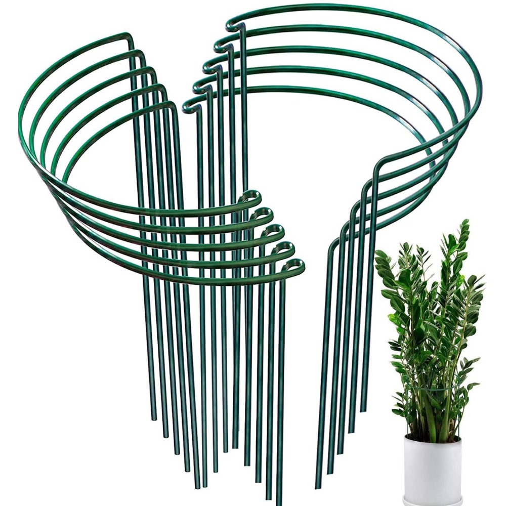 Image of The 10pcs Large Plant Support Frame Measures Approximately 25×60cm, Ideal For Supporting Tall Plants