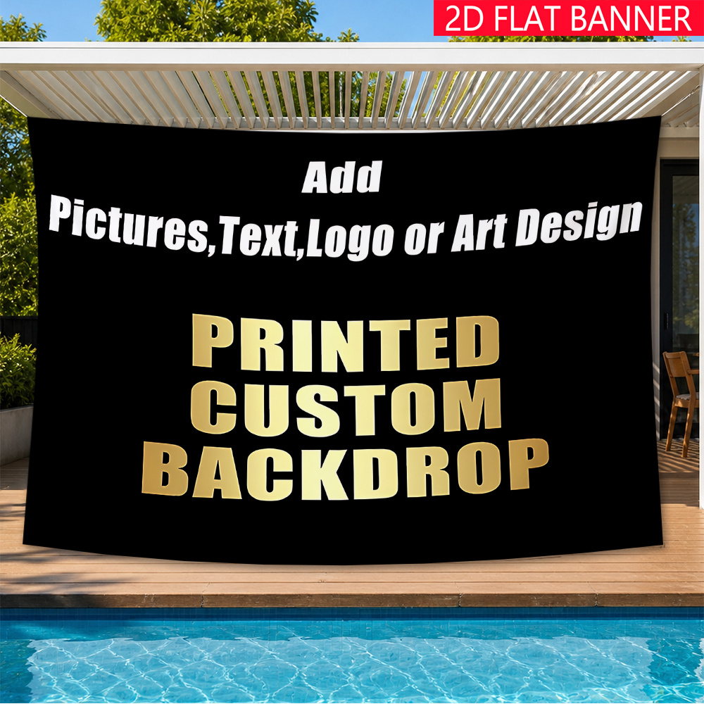 Personalized Photo Banner for Parties and Events