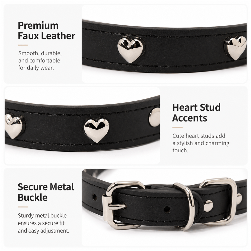 Personalized Pet Collars with Engravable Bone-Shaped Tags