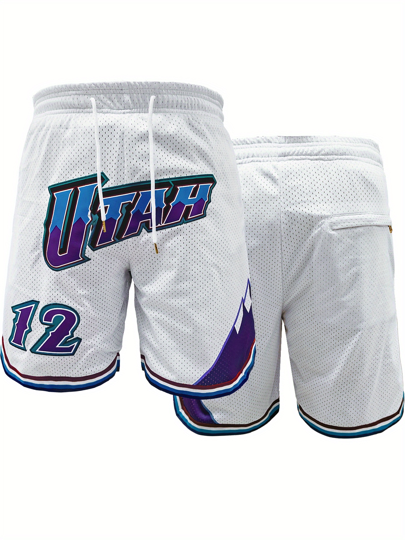 mens 12 stretch sports shorts breathable quick dry polyester with elastic waistband drawstring ideal for basketball running tennis   and outdoor activities basketball shorts 0