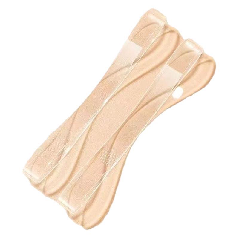 TEMU 5 de correas invisibles transparentes, antideslizantes y reutilizables para tacones altos, diseñadas para mujeres, para tacones altos, sin