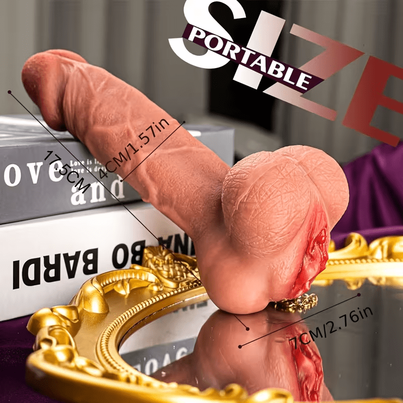 1pc Realistic Male Masturbation Cup Soft TPE Masturbation Props, Suitable for Men And Women, Lovers' Pocket Genitals And Penises, Battery-Free, Durable And Comfortable Adult Toys, Used for Sensory Experience, Masturbation Assistance And Fashion