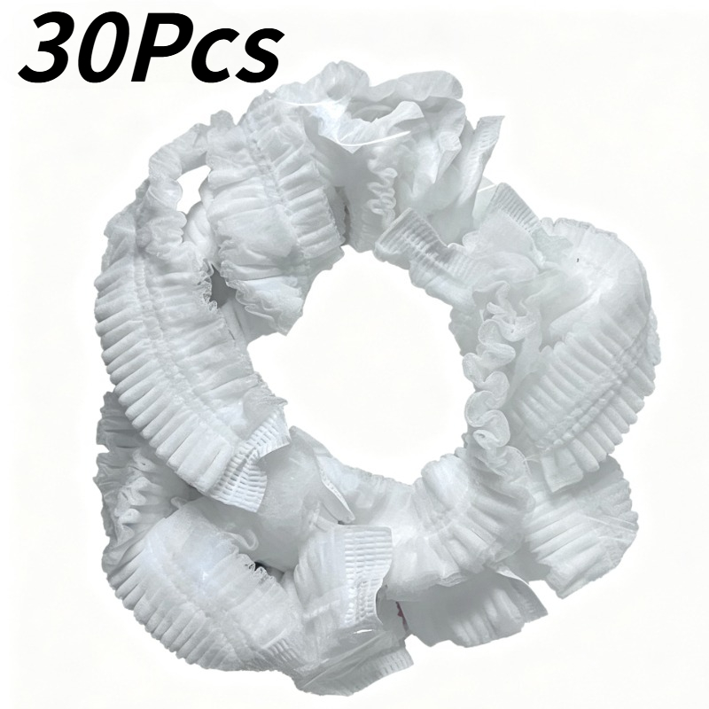TEMU 30pcs Pack (30pcs) Reusable Elastic Pot Lid Covers & Plate Lids Suitable For Sizes, High-stretch Large Lid Extenders For Steam Relief, Fits For