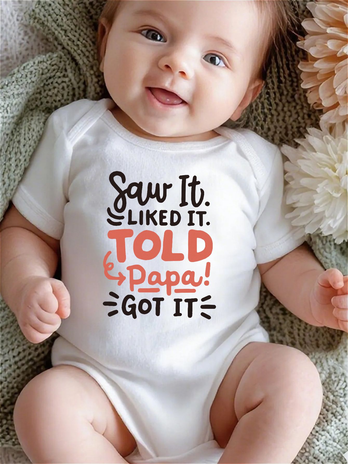 SYTD⭐️PAPA baby girl clothes papa sold on Temu United States