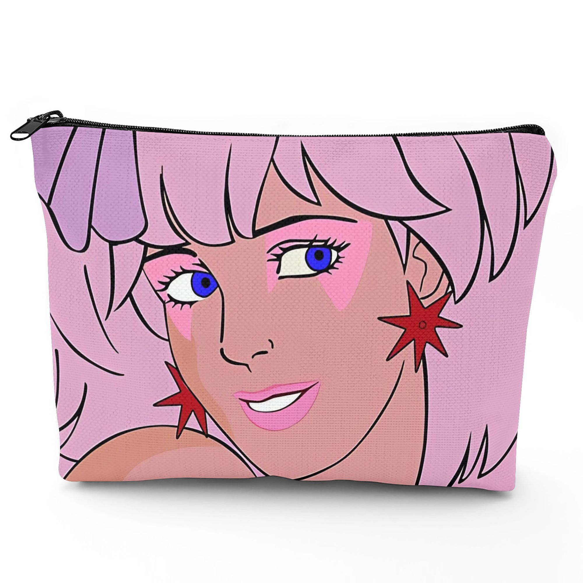 TEMU Trousse de maquillage Jem, une pochette adaptée à votre coiffeuse ou table de toilette, range facilement vos articles préférés