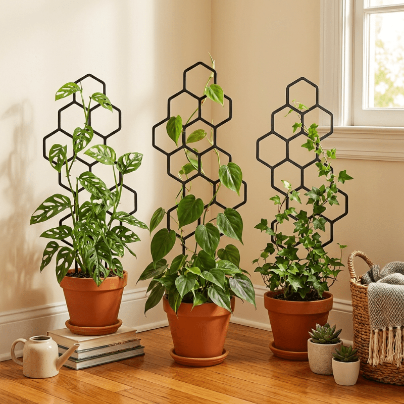 climbing plant support frame sold on Temu United States