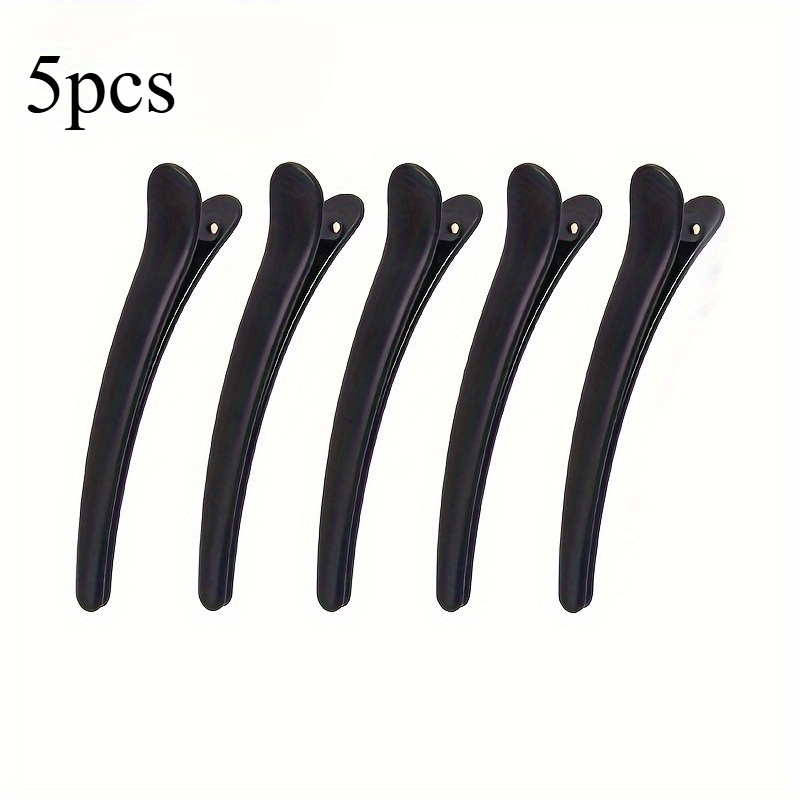 5pcs Hairpin For Styling Partition, Alligator Clip, Seamless Duckbill Hairpin, Hair Additions For Women And