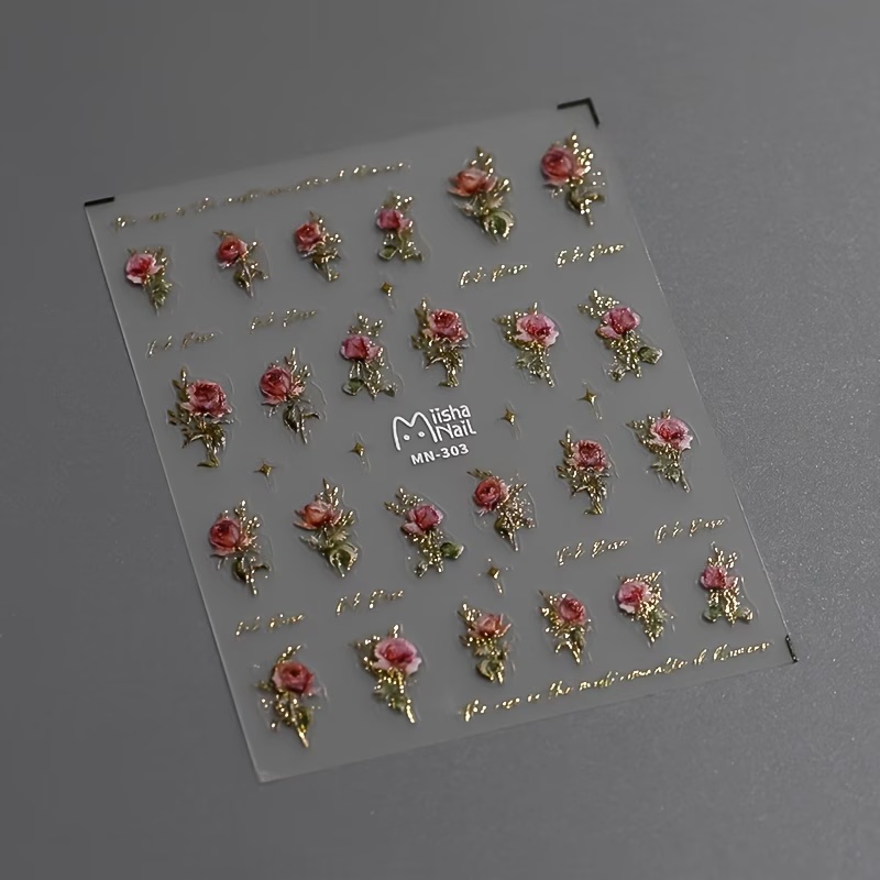 Floral Nail Stickers