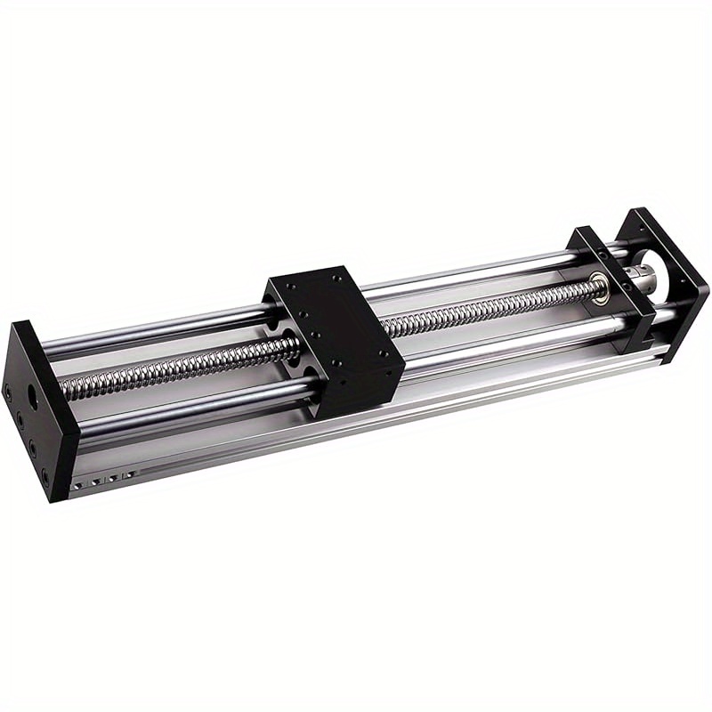1pc Effective Lead Screw Dual Optical Axis Guide Sfu1605 100mm Length Ball Screw Linear Guide Slide For