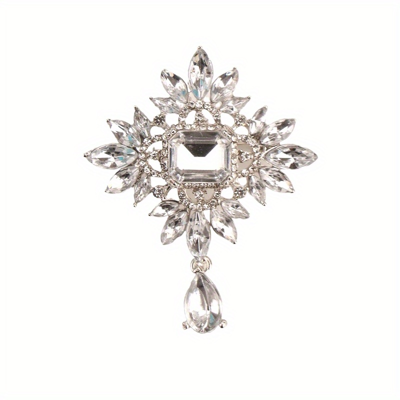Image of Creative Baroque Brooch Elegant Women's Coat Dress Pin Party Jewelry Gift
