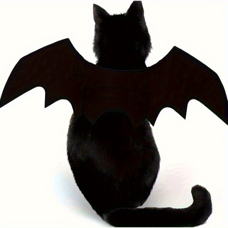 Costume D'Halloween Pour Petits Chats Et Chiens - Col Et Cravate Avec Décoration De Chauve