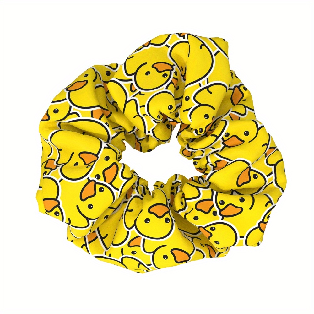 1pc Duck Large Hair Tie Women's Fabric Hair Rope Headdress Tie Hair Gift Party