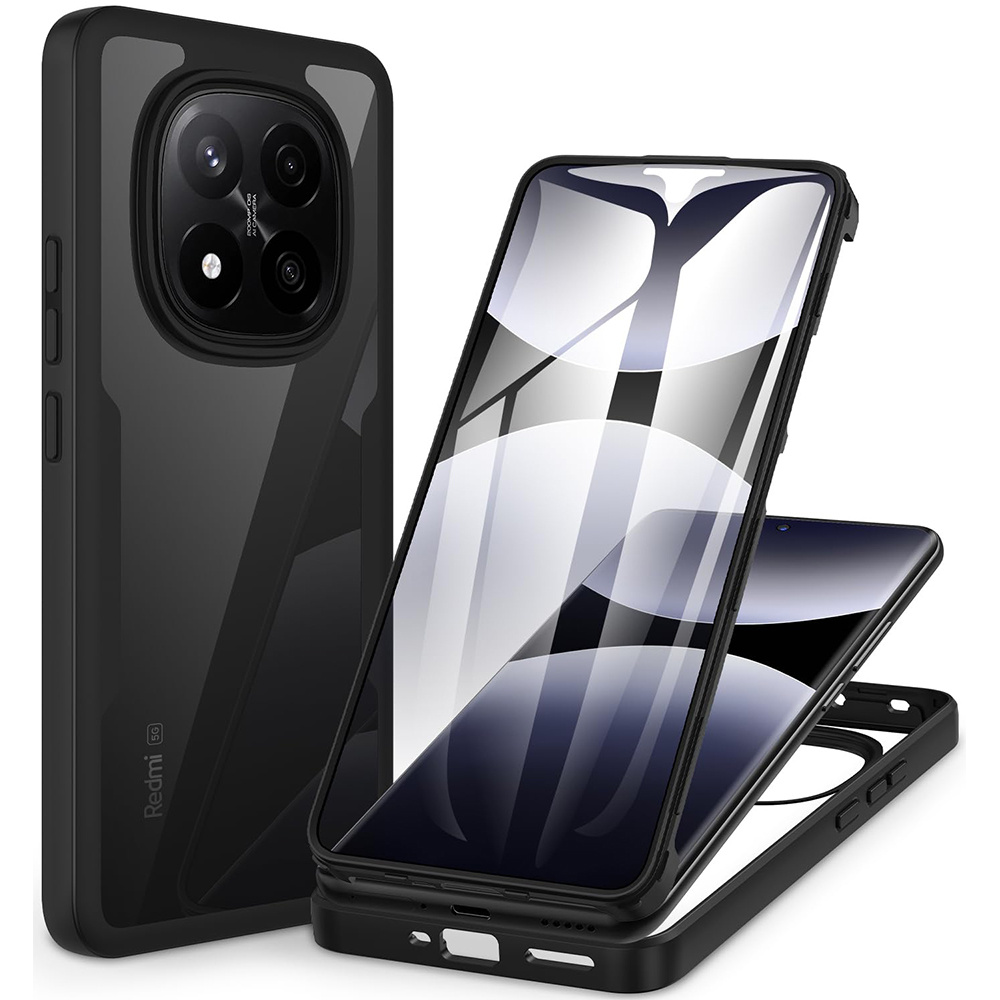 Funda Tipo Libro De Cuero PU Para Xiaomi Redmi Note 14 Pro 5G – Con Ranuras Para Tarjetas