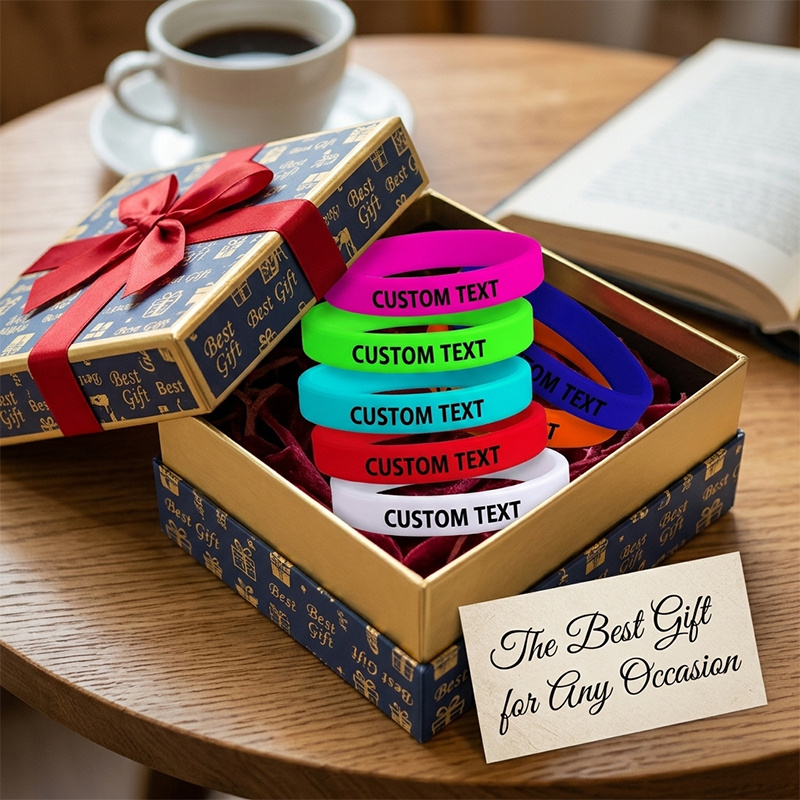 Custom Wristbands 30pcs Set, Gift for Her/Him