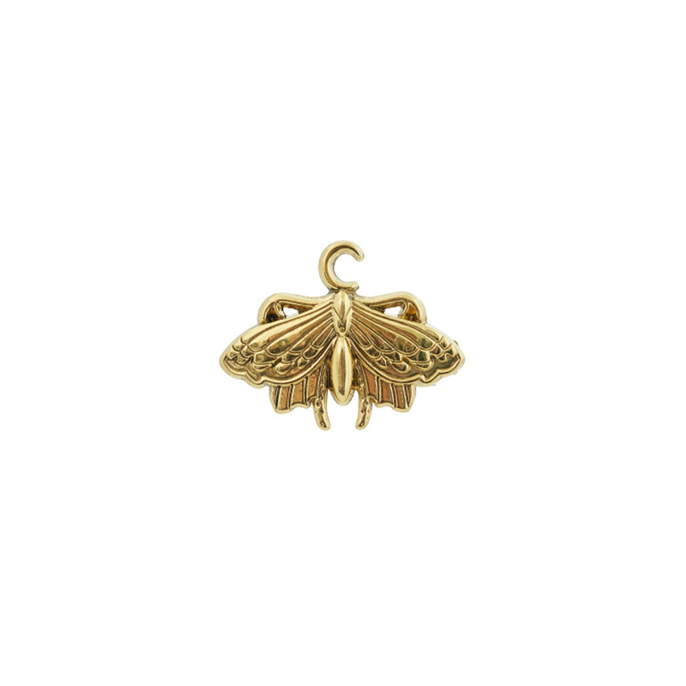 E-shop 1 oder 2 Stück Einzigartige Minimalistische Mond-Schmetterling Haarspangen – Schlichte Vielseitige Haaraccessoires für Damen, Halb-Updos &