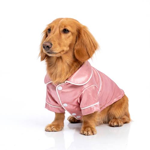 pet french style fragrant wind pajamas thin spring summer homewear for dogs and cats teddy poodle bichon pomeranian french bulldog dachshund and cat pet clothes