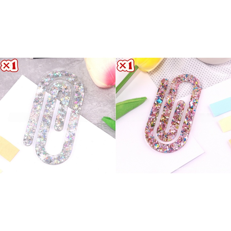 TEMU Set Of 2pcs Large Office Paper Clips, Bookmarks, And Decorative Office And Study Supplies - Perfect As A Teacher's Day Gift, Year-end Gift,