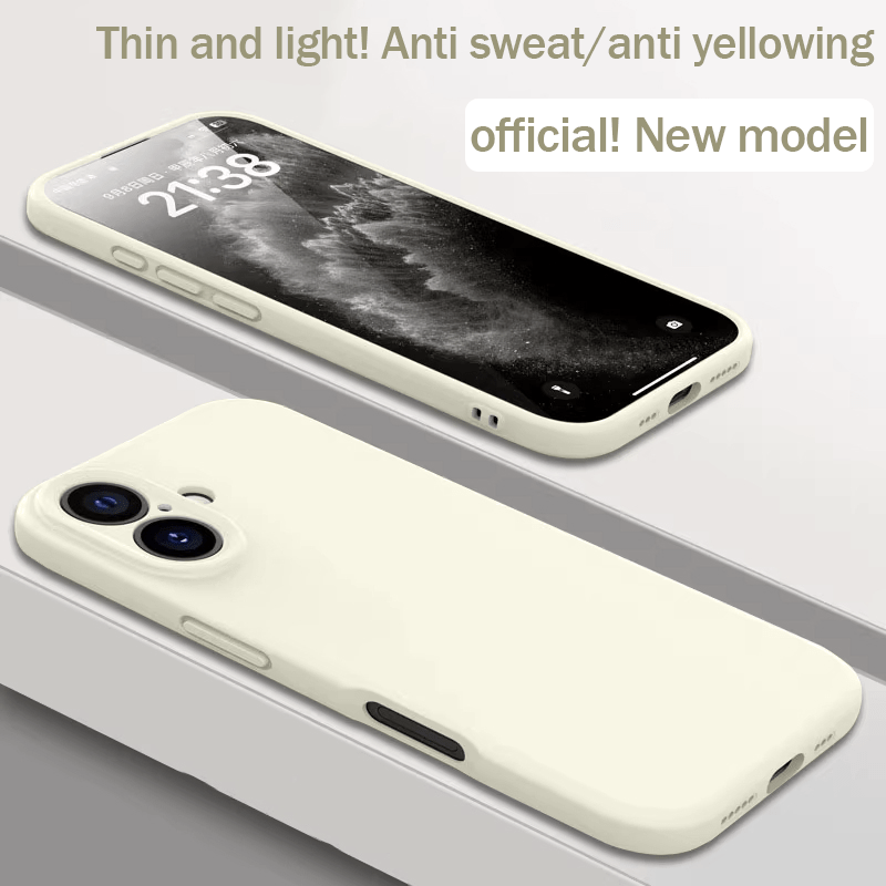 TEMU Phone Case - Easy And Premium Solid Color Suitable For Iphone Phone Protective Case, 16pro New Model, 15 All Inclusive Anti Fall, 14pro Soft, 13