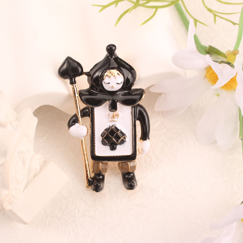 1pc Queen Enamel Jewelry Women's Brooch And Pin Clothing Decoration Sweater Coat Dress Backpack Accessories Women's Gift Women's Jewelry Festival Gift