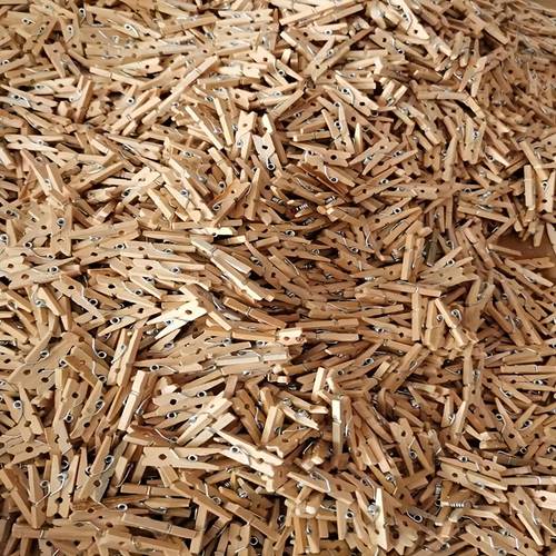 100pcs mini natural wooden clothespins with burlap twine photo albums clothes and crafts ideal for indoor and outdoor decor