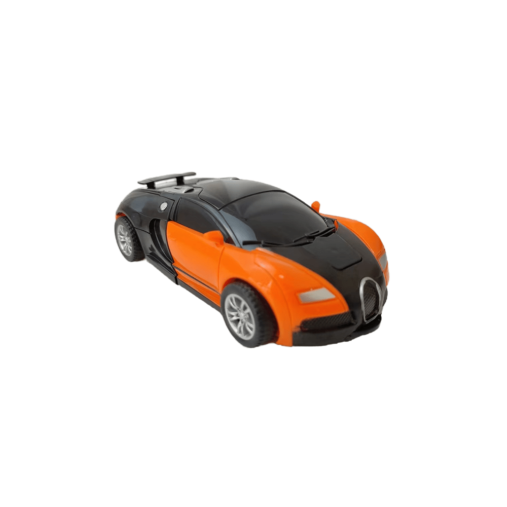 Transforming Toy Car to Robot Convertible - No Batteries Required, Robot & Vehicle Model Suitable for & Collectors - Plastic Transforming Car Robot Toy