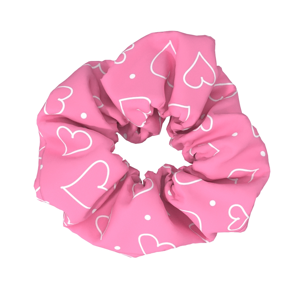 TEMU 1pc Large Hair Tie Women's Fabric Hair Rope Headdress Tie Hair Gift Party Suitable For Gift- Holiday Activities Love Valentine's Day Element