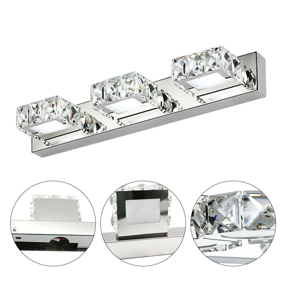 modern   toilet front mirror makeup wall lamp fixture bathroom